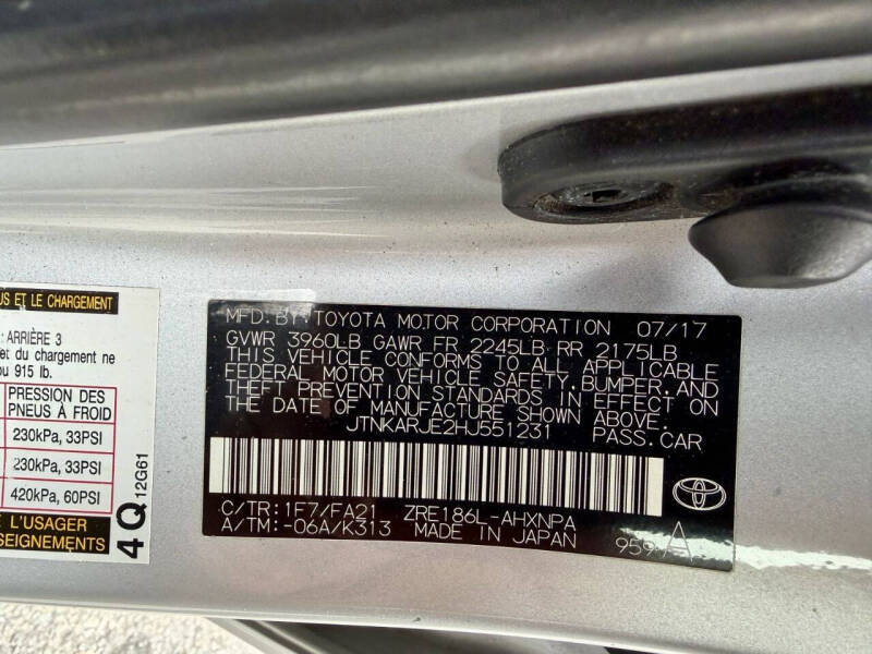 2017 Toyota Corolla iM