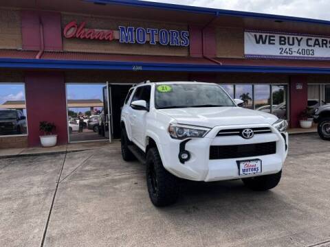 2021 Toyota 4Runner for sale at Ohana Motors - Lifted Vehicles in Lihue HI