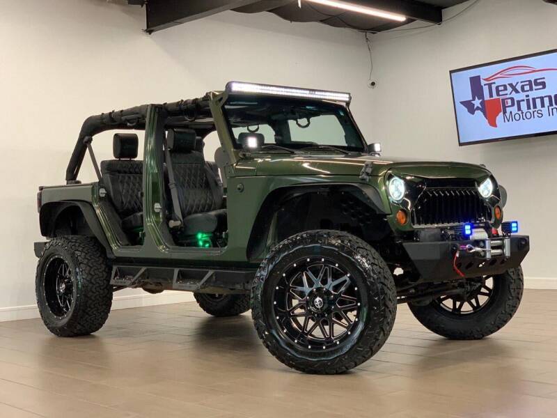 2008 Jeep Wrangler Unlimited for sale at Texas Prime Motors in Houston TX