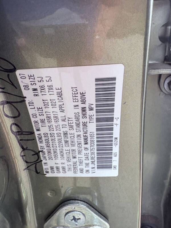 2007 Honda CR-V EX-L