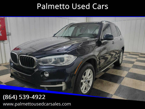 2015 BMW X5 for sale at Palmetto Used Cars in Piedmont SC