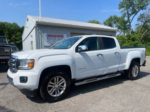 2018 GMC Canyon for sale at HOLLINGSHEAD MOTOR SALES in Cambridge OH