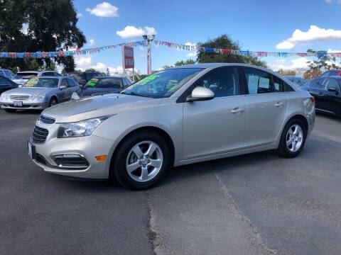 2015 Chevrolet Cruze for sale at C J Auto Sales in Riverbank CA