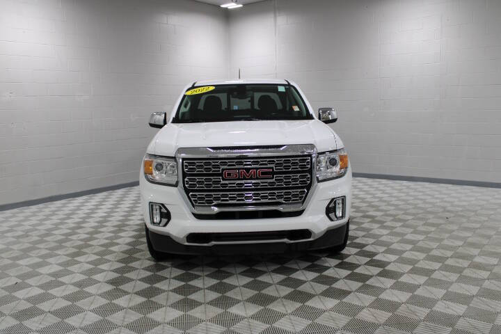 Used 2022 GMC Canyon Denali with VIN 1GTG6EEN6N1100216 for sale in Plattsmouth, NE