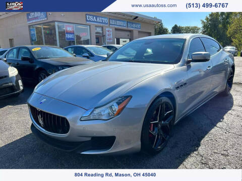 2014 Maserati Quattroporte for sale at USA Auto Sales & Services, LLC in Mason OH