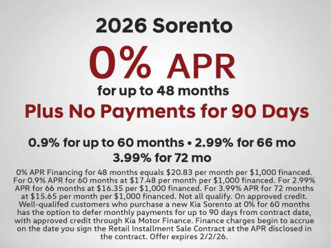 2026 Kia Sorento Hybrid X-Line SX-Prestige