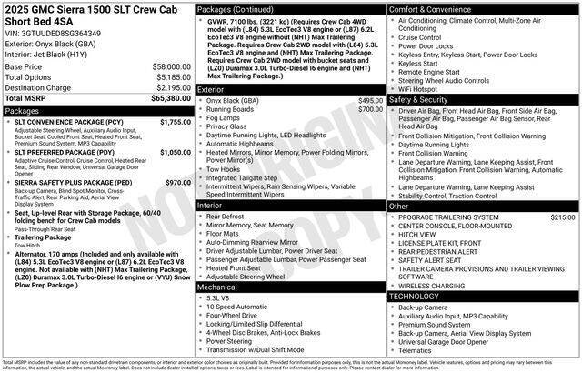 2025 GMC Sierra 1500