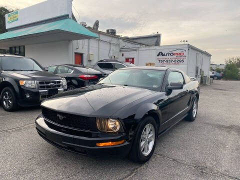 2006 Ford Mustang for sale at AutoPro Virginia LLC in Virginia Beach VA