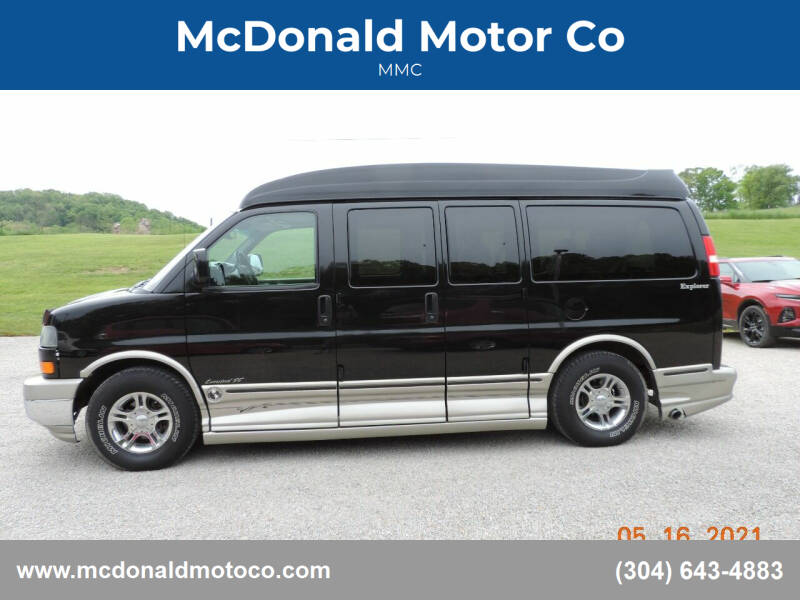 2003 GMC Savana Cargo for sale at McDonald Motor Co in Harrisville WV