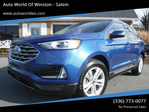 2020 Ford Edge for sale at Auto World Of Winston - Salem in Winston Salem NC