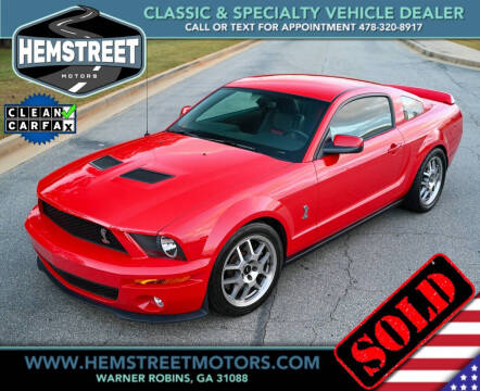 2007 Ford Shelby GT500 for sale at Hemstreet Motors in Warner Robins GA