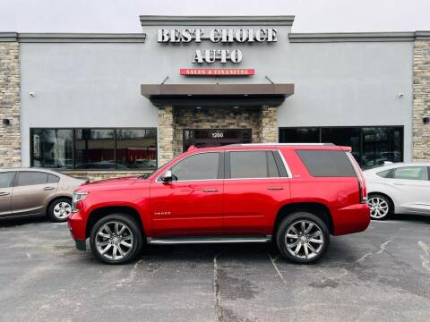 2015 Chevrolet Tahoe for sale at Best Choice Auto in Evansville IN