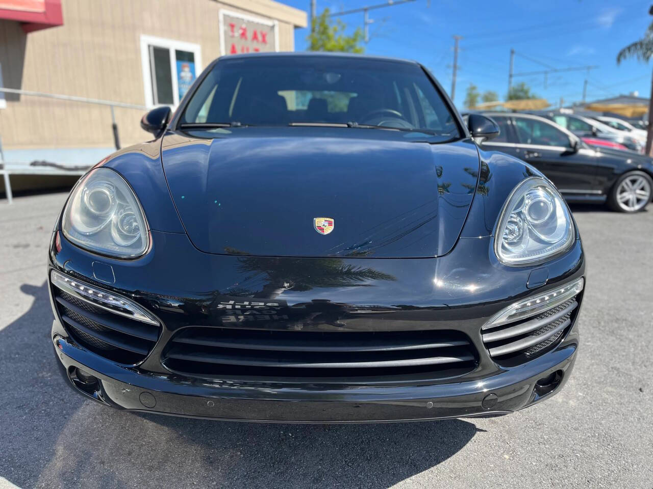Black 2012 Porsche Cayenne S AWD S 4dr SUV 2