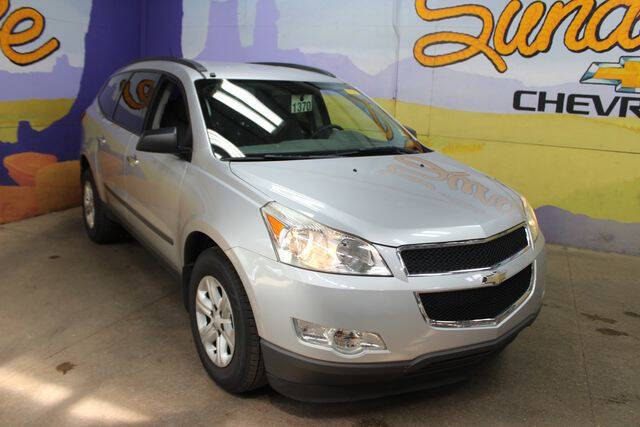 Silver 2012 Chevrolet Traverse LS LS 4dr SUV 2