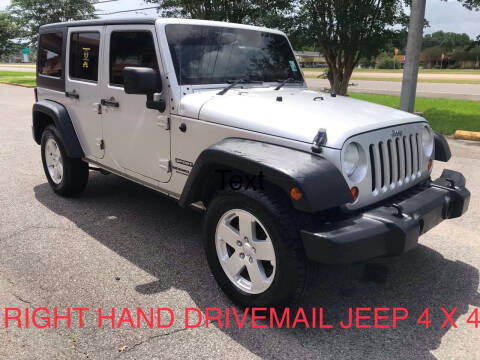 2011 Jeep Wrangler Unlimited for sale at SPEEDWAY MOTORS in Alexandria LA