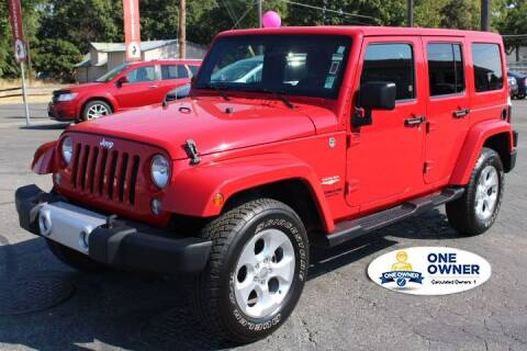 2014 Jeep Wrangler Unlimited for sale at Jennifer's Auto Sales in Spokane Valley WA