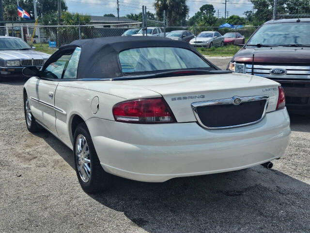 2002 Chrysler Sebring for sale at JOHNS AUTO SALES LLC in Apopka, FL