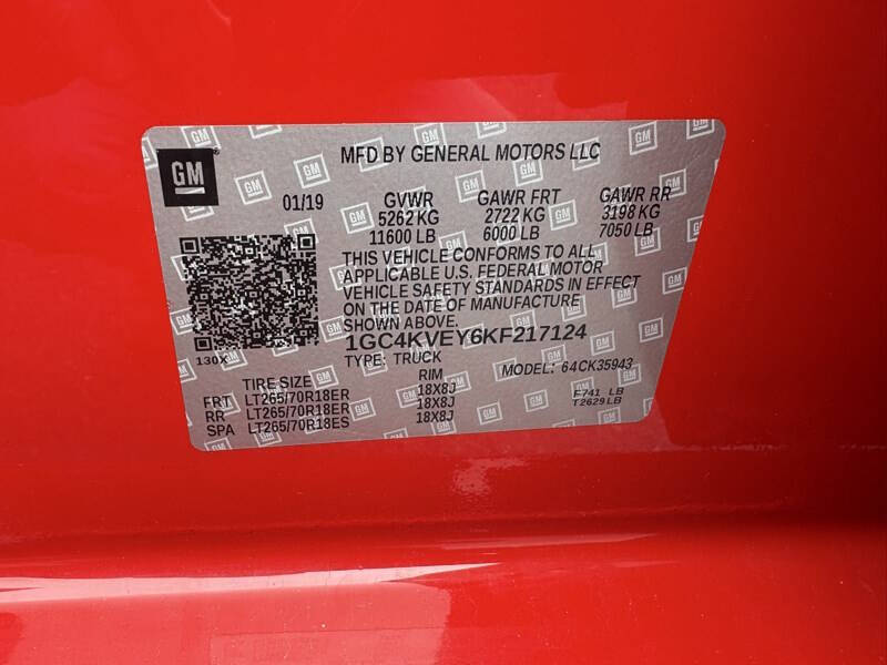 2019 Chevrolet Silverado 3500HD