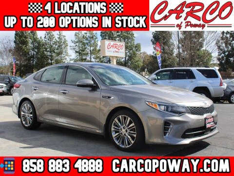 2016 Kia Optima for sale at CARCO SALES & FINANCE - CARCO OF POWAY in Poway CA