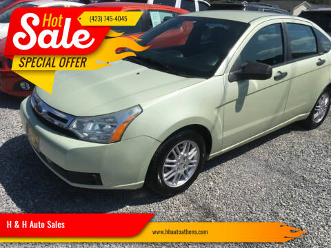 2010 Ford Focus for sale at H & H Auto Sales in Athens TN