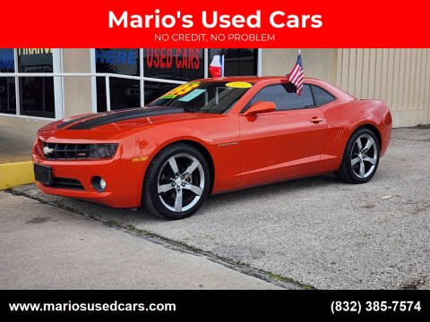 2011 Chevrolet Camaro for sale at Mario's Used Cars in Houston TX