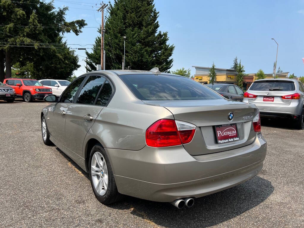 2008 BMW 3 Series for sale at PLATINUM AUTO SALES INC in Lacey, WA