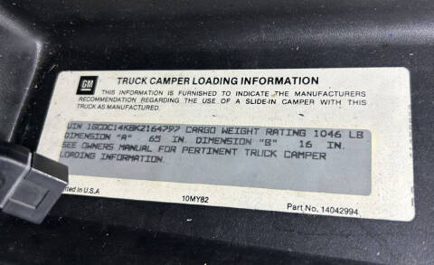 1989 Chevrolet C/K 1500 Series