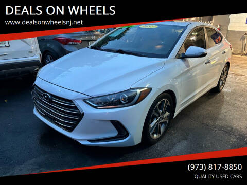 2017 Hyundai Elantra for sale at DEALS ON WHEELS in Newark NJ