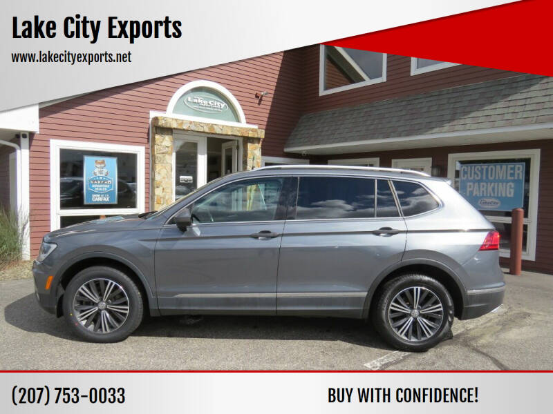 2019 Volkswagen Tiguan for sale at Lake City Exports in Auburn ME