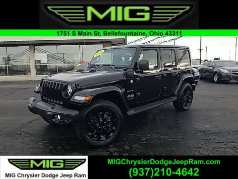 2021 Jeep Wrangler Unlimited for sale at MIG Chrysler Dodge Jeep Ram in Bellefontaine OH
