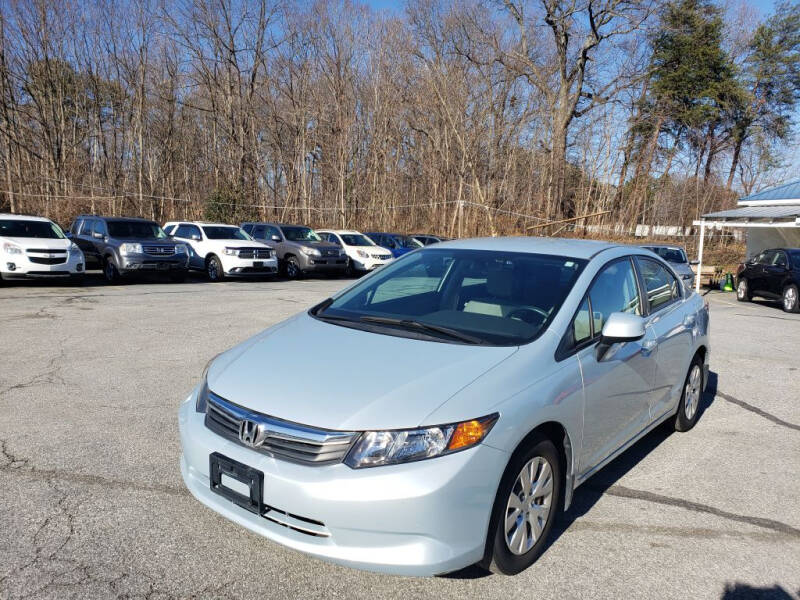 2012 Honda Civic for sale at AMANA AUTO SALES in Greensboro NC