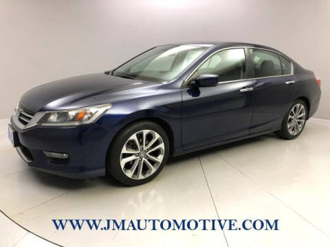 2014 Honda Accord for sale at J & M Automotive in Naugatuck CT