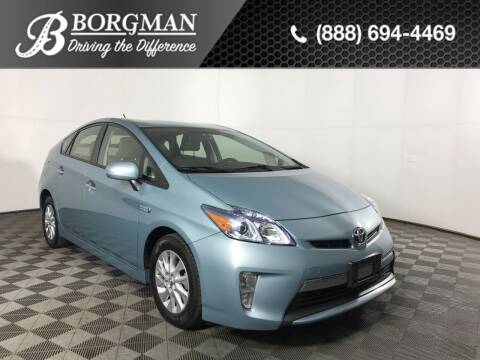2014 Toyota Prius Plug-in Hybrid for sale at BORGMAN OF HOLLAND LLC in Holland MI