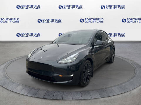 2024 Tesla Model Y for sale at SOUTHFIELD QUALITY CARS in Detroit MI