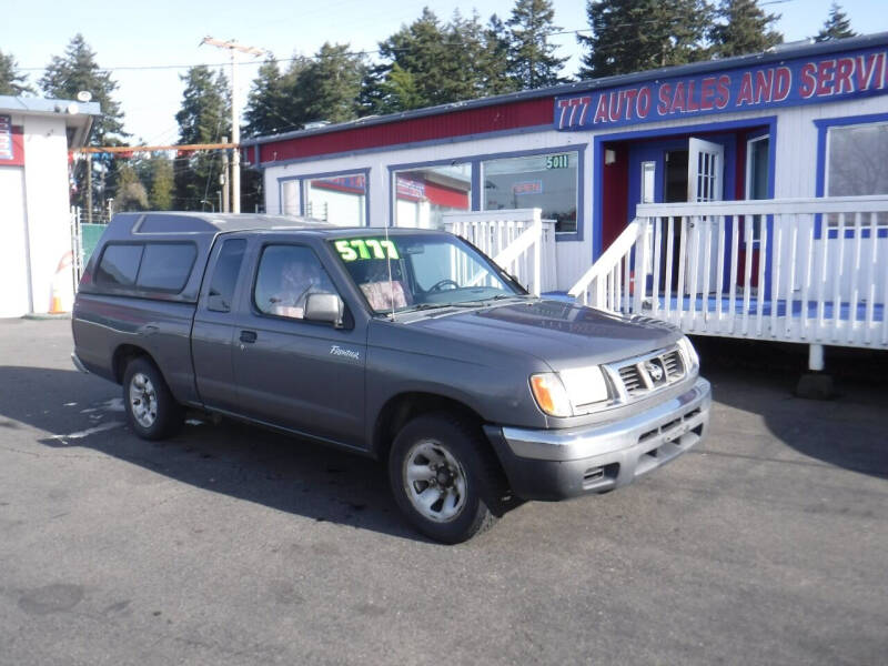 2000 Nissan Frontier for sale at 777 Auto Sales and Service in Tacoma WA