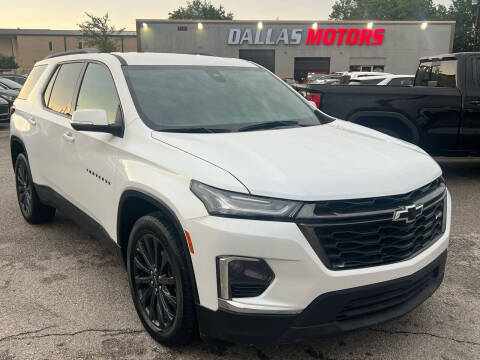 2022 Chevrolet Traverse for sale at Dallas Motors in Garland TX