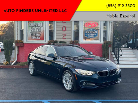 2015 BMW 4 Series for sale at Auto Finders Unlimited LLC in Vineland NJ