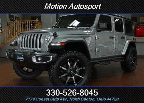 2018 Jeep Wrangler Unlimited for sale at Motion Auto Sport in North Canton OH