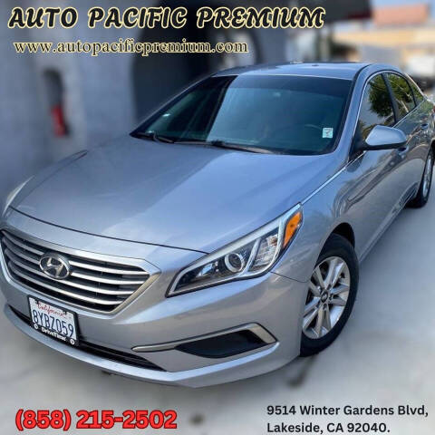 2016 Hyundai SONATA for sale at Auto Pacific Premium in Lakeside, CA