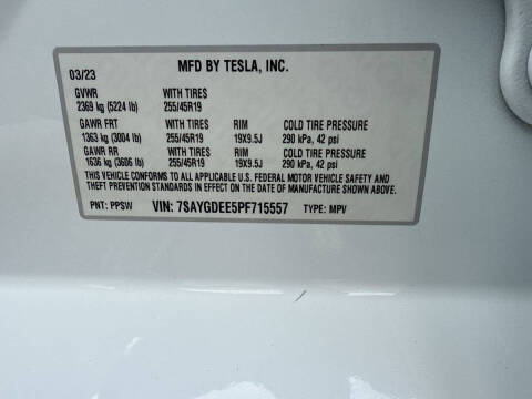 2023 Tesla Model Y Long Range