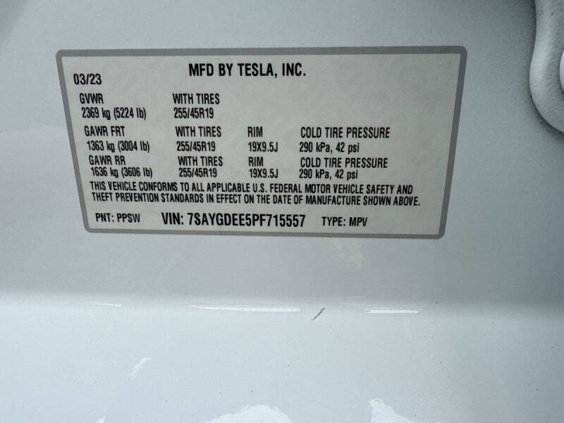 2023 Tesla Model Y Long Range