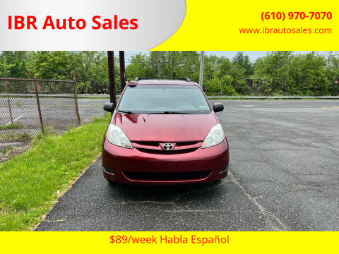 2008 Toyota Sienna for sale at IBR Auto Sales in Pottstown PA