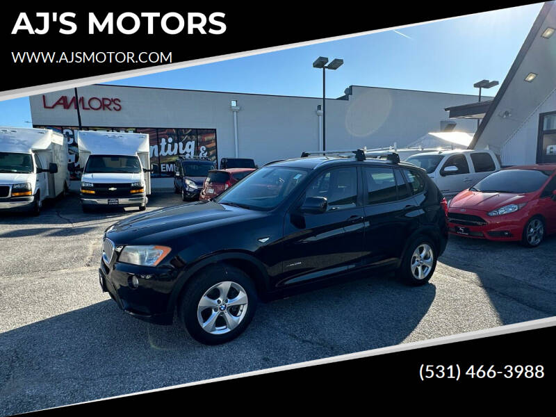 2011 BMW X3 for sale at AJ'S MOTORS in Omaha NE