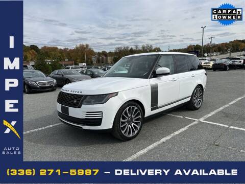 2021 Land Rover Range Rover for sale at Impex Auto Sales in Greensboro NC