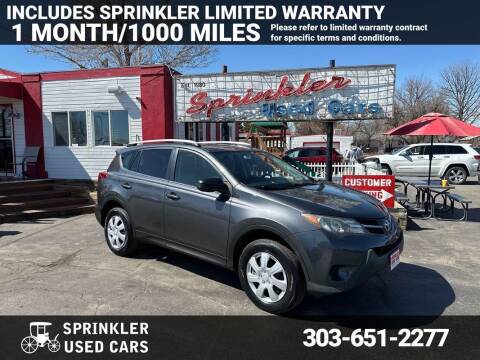 2014 Toyota RAV4 for sale at Sprinkler Used Cars in Longmont CO