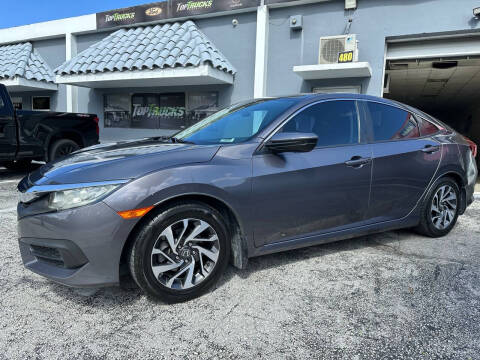 2016 Honda Civic for sale at Top Trucks Motors in Pompano Beach FL