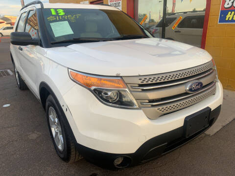 2013 Ford Explorer for sale at Sunday Car Company LLC in Phoenix AZ