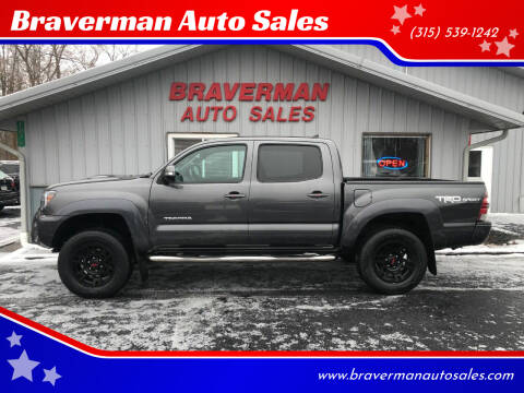 2015 Toyota Tacoma for sale at Braverman Auto Sales in Waterloo NY