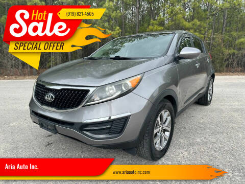 2016 Kia Sportage for sale at Aria Auto Inc. in Raleigh NC