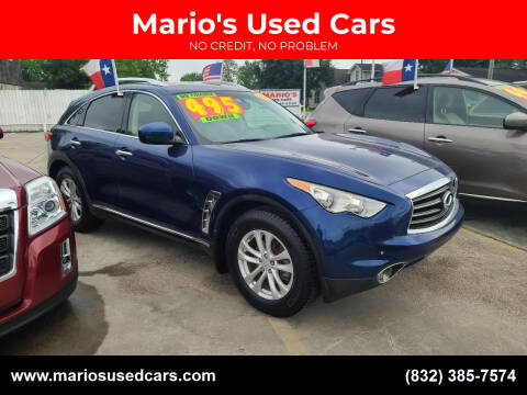 Infiniti For Sale in Houston, TX - Mario's Used Cars